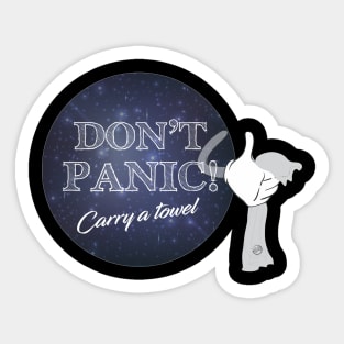 Don't Panic! Sticker